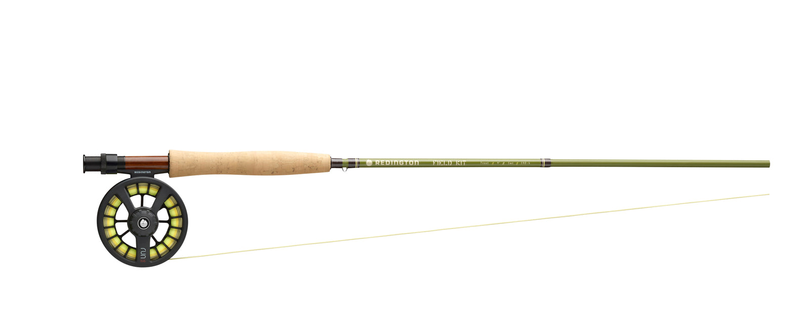 Redington TROUT 5wt Field Kit Fly Rod & Reel Combo w/ Case