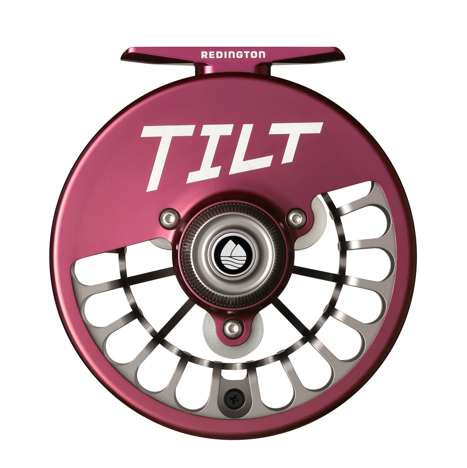 Redington TILT Reel Euro Nymph 2-5 ESN Fly Reel in Garnet Red & Gunmetal Gray