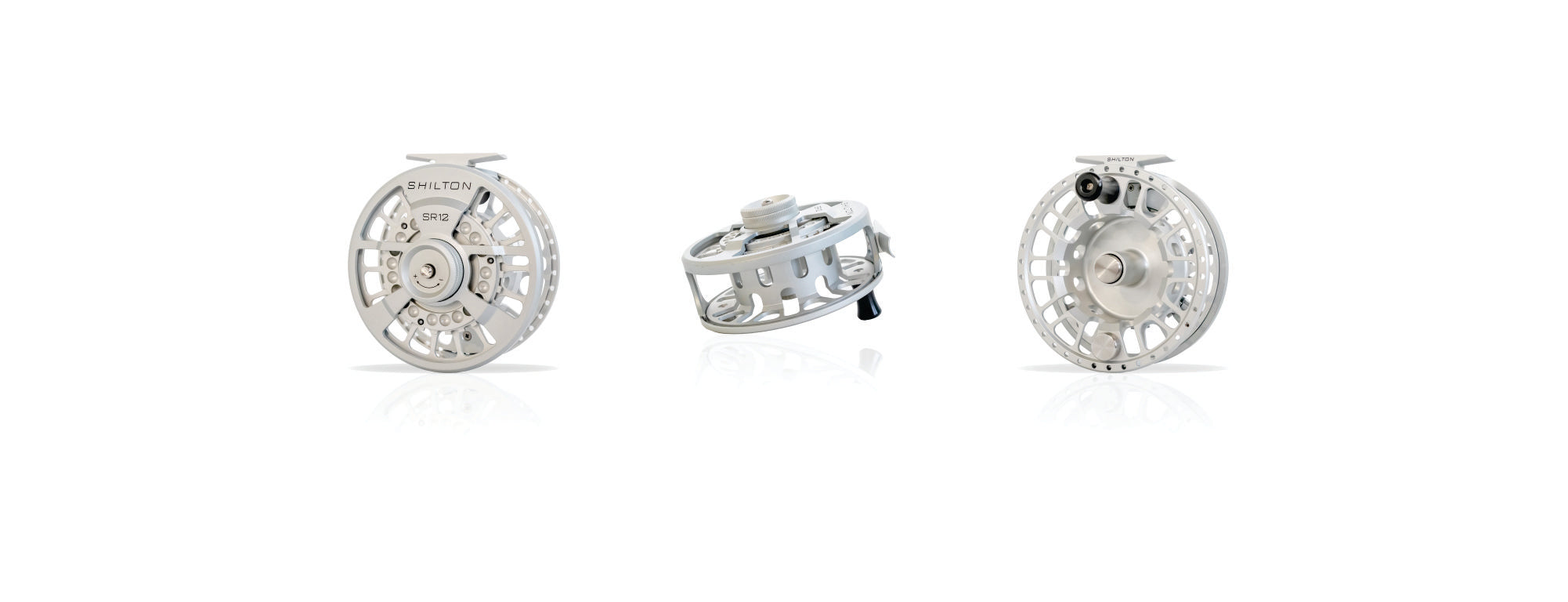 Shilton SR12 Reels (12wt+) in Titanium Silver