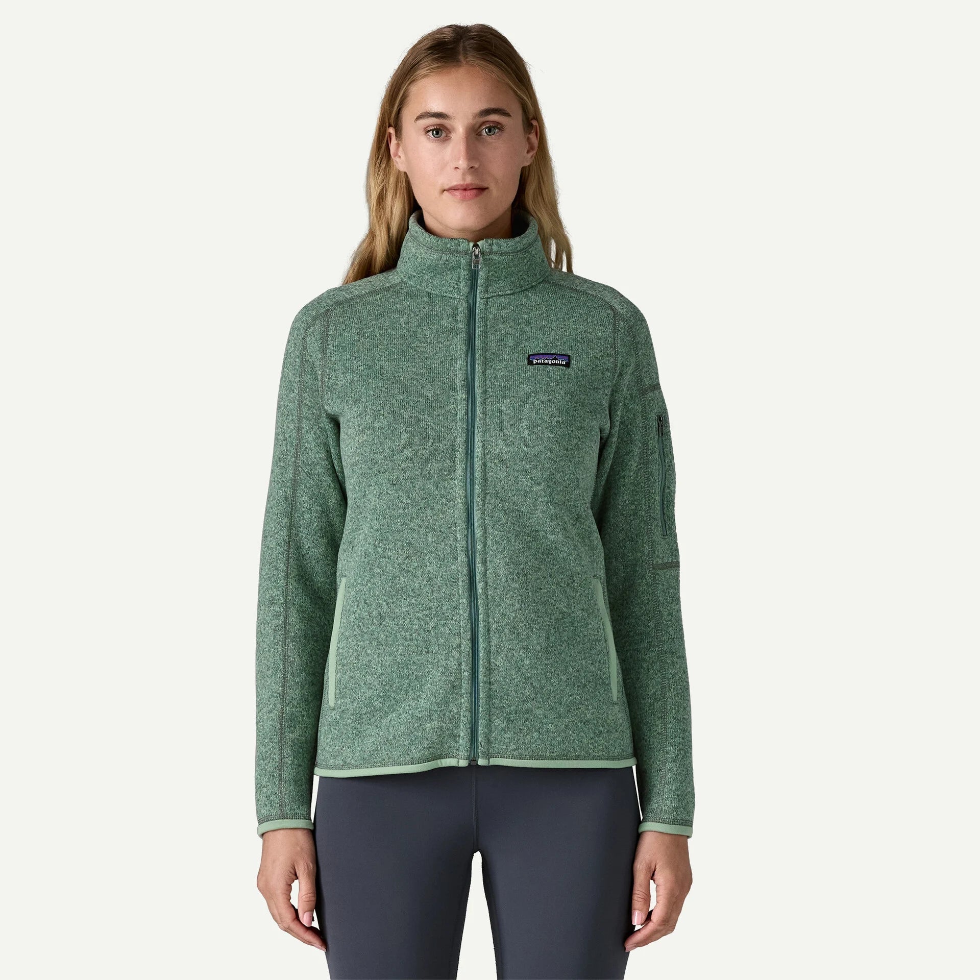 Patagonia Women's Better Sweater Fleece Jacket in Ellwood Green