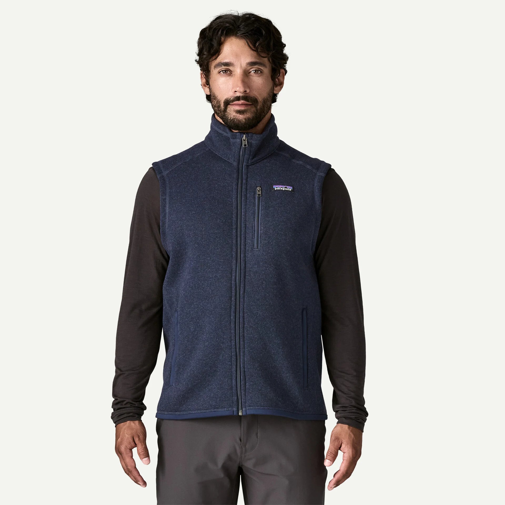 Patagonia Men's Better Sweater Fleece Vest in New Navy