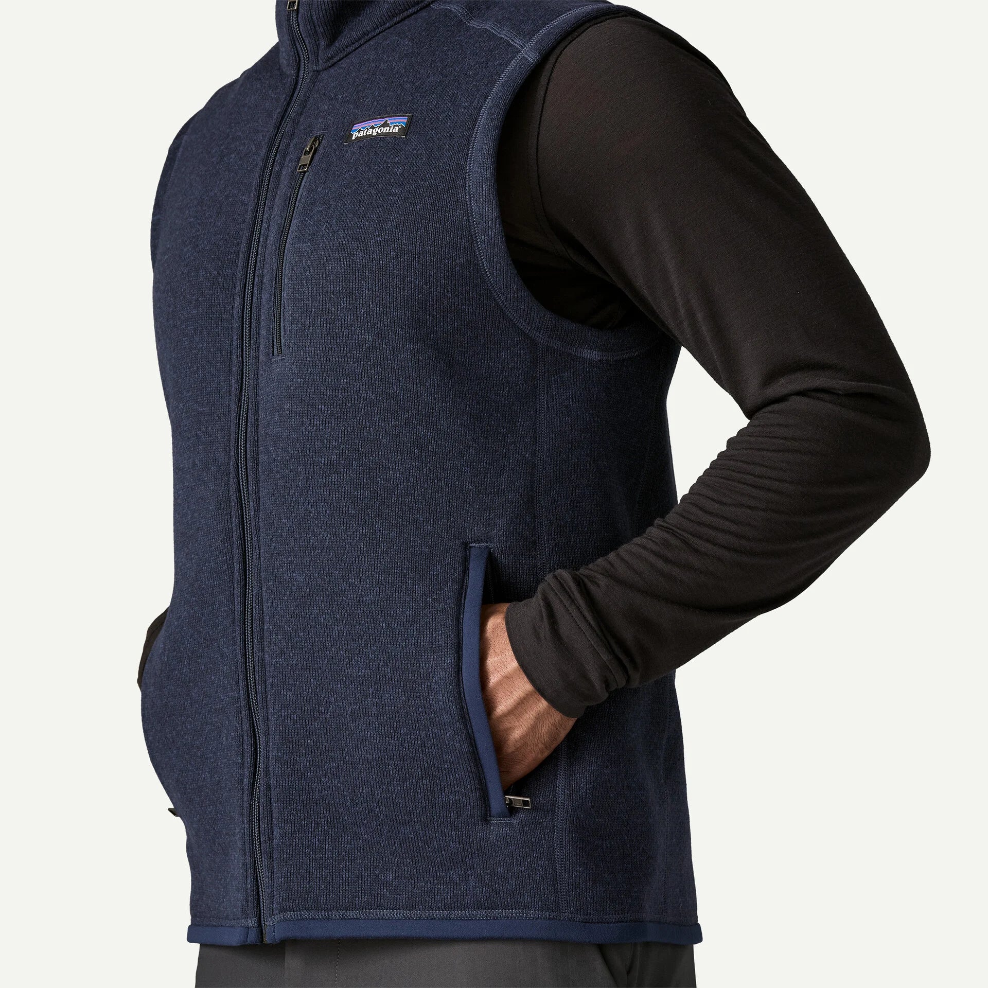 Patagonia Men's Better Sweater Fleece Vest in New Navy