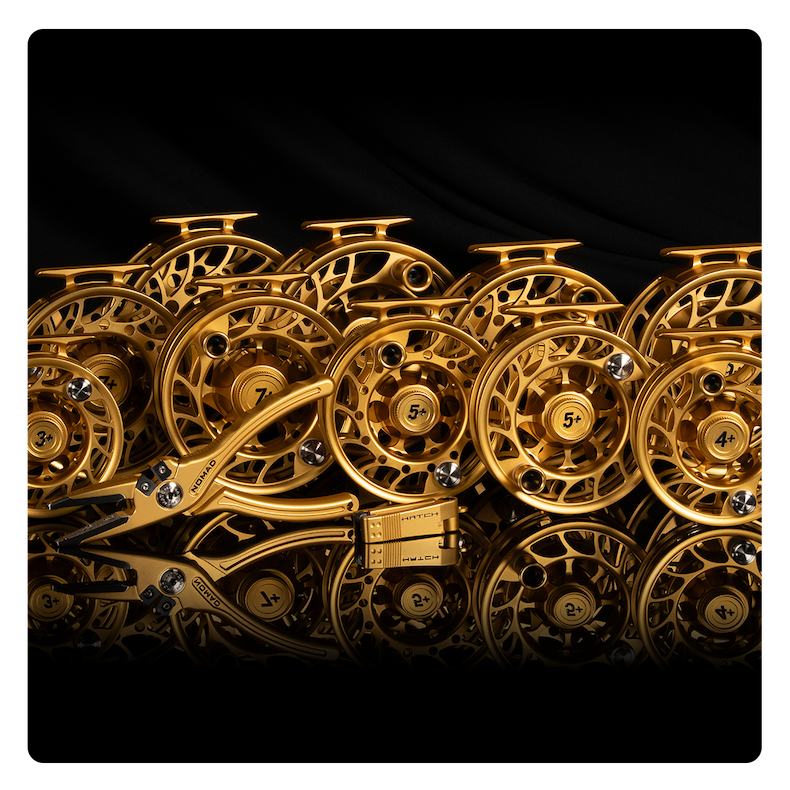 Hatch Iconic 9+ GOLD Reels “Fool’s Gold” Special Limited Edition - New!