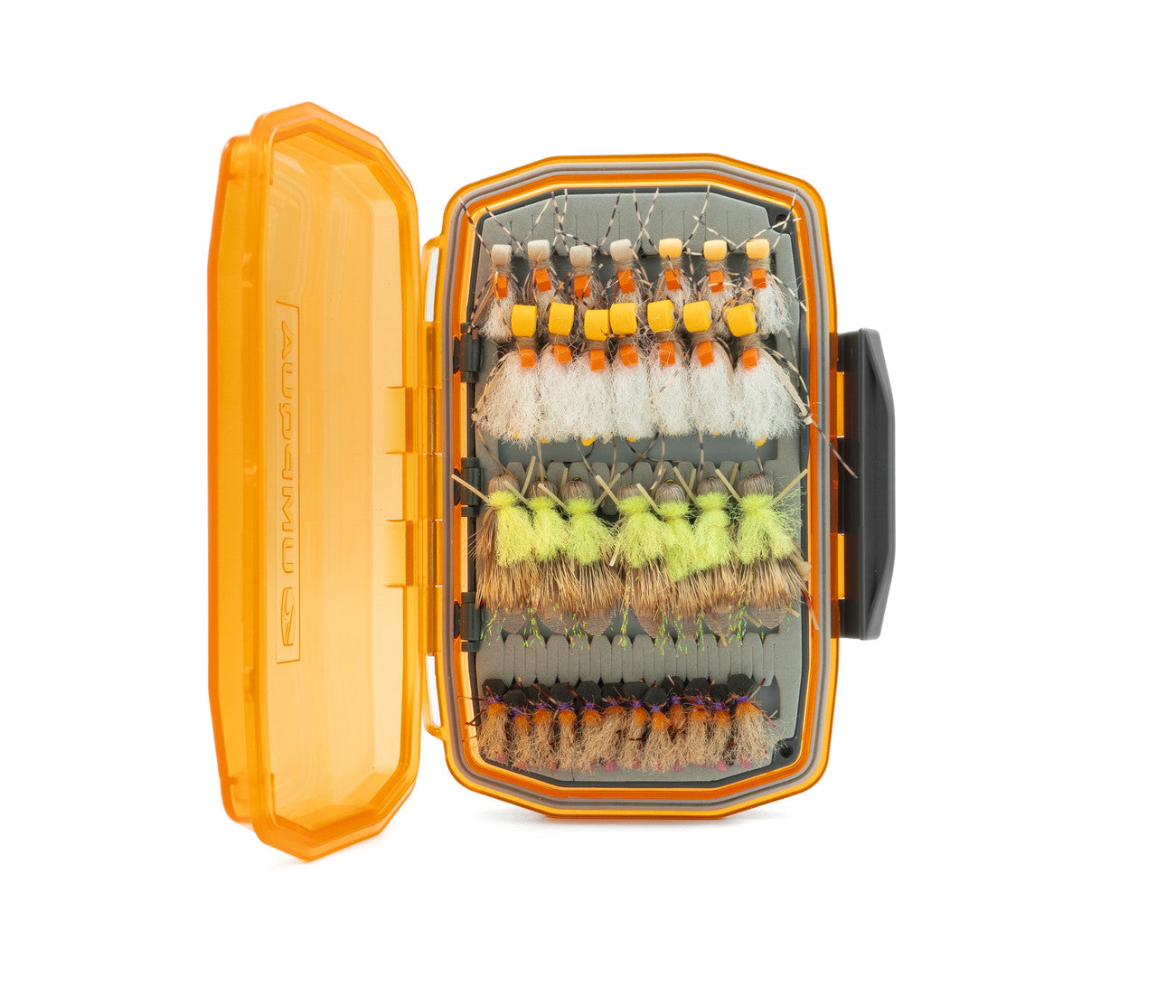 Umpqua UPG Foam WP Essential Medium Fly Box in Hot Orange