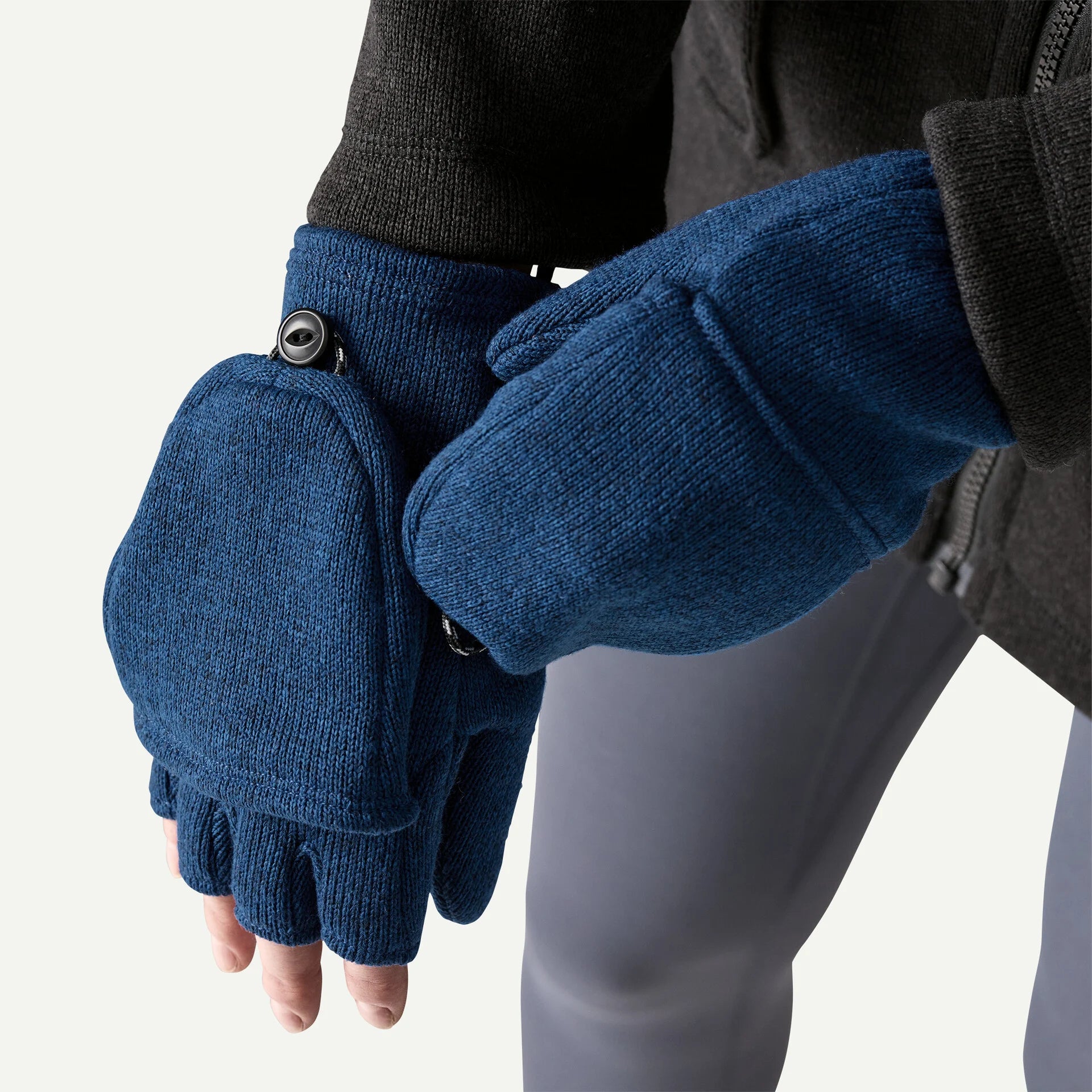 Patagonia Better Sweater Fleece Gloves in Clement Blue
