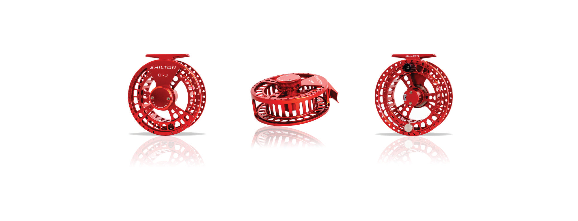 Shilton CR4 Reel (7-8wt) in Titanium Silver