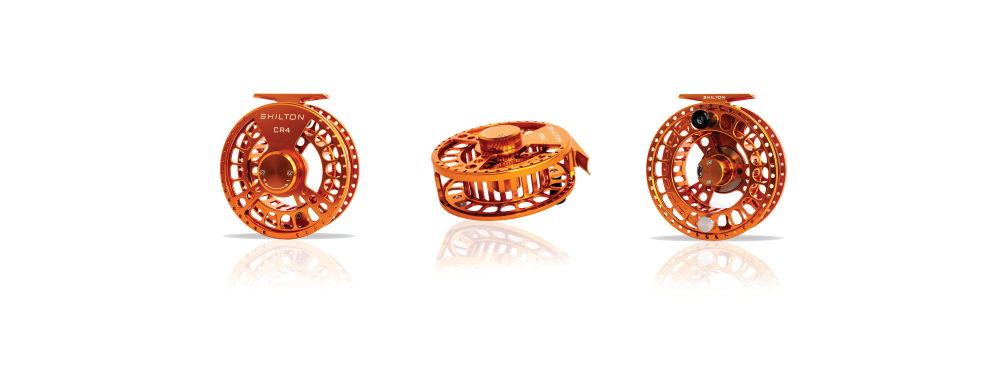 Shilton CR4 Reel (7-8wt) in Titanium Silver