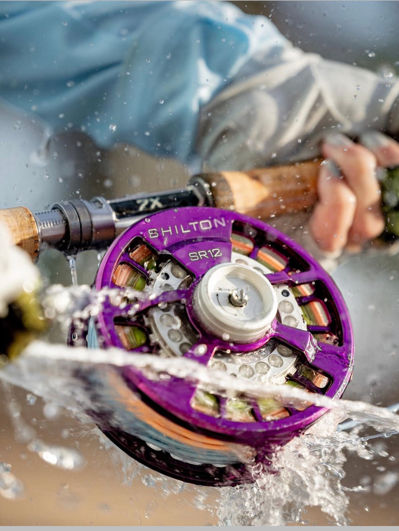 Shilton SR9 Purple Reels (8-9wt) - NEW!