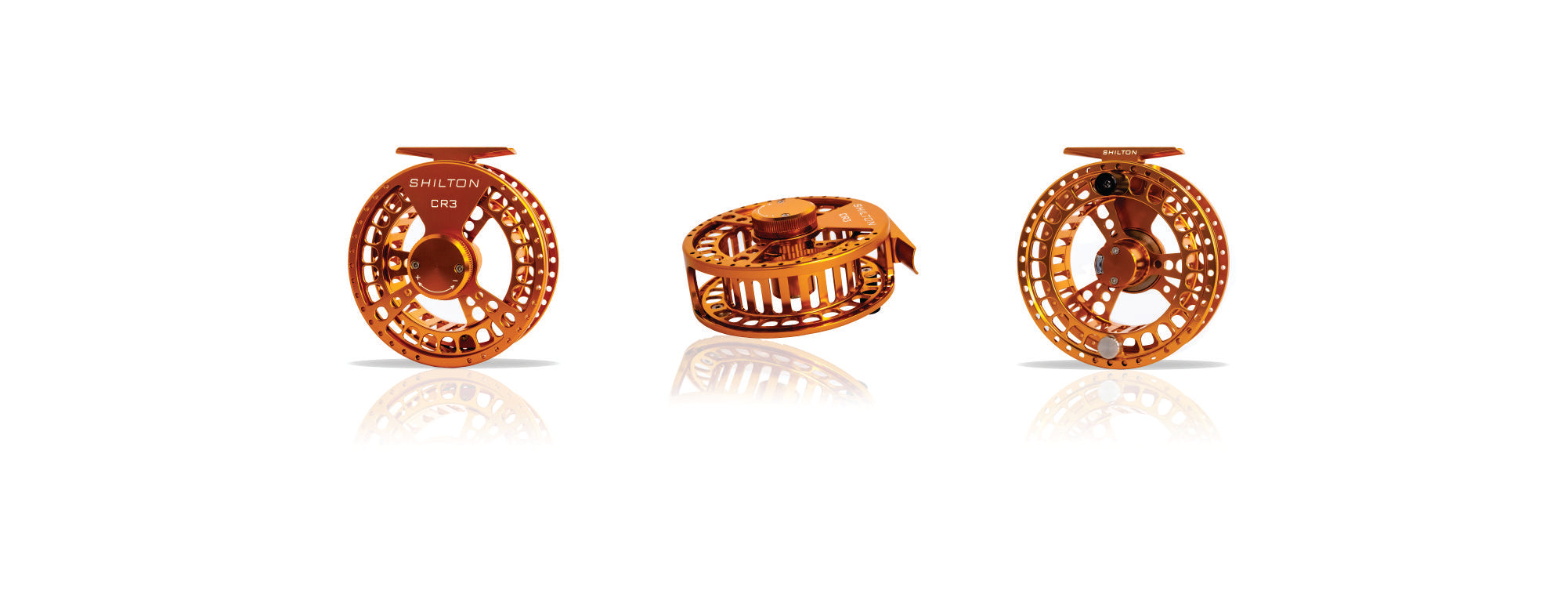 Shilton CR4 Reel (7-8wt) in Titanium Silver