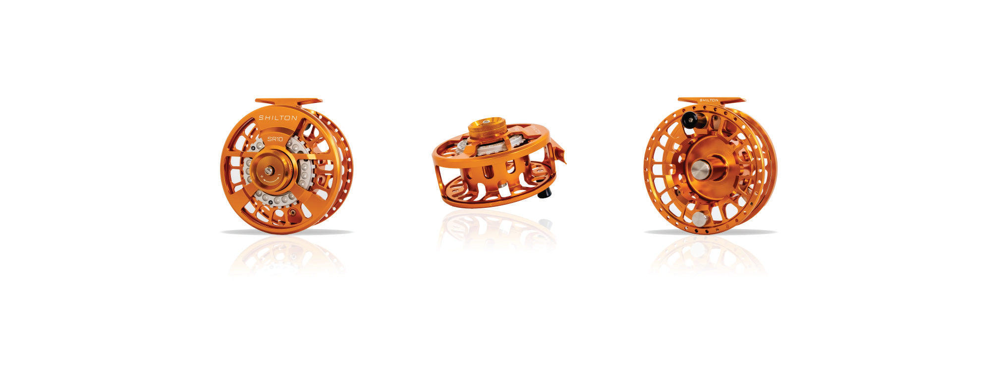 Shilton SR10 Reels (10-11wt) in Golden Orange