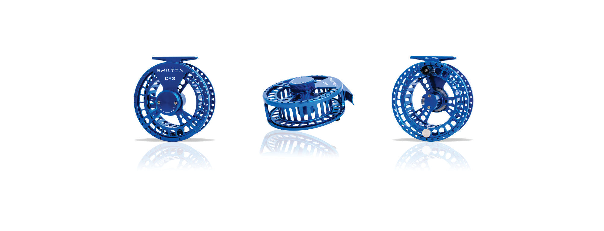 Shilton CR4 Reel (7-8wt) in Titanium Silver