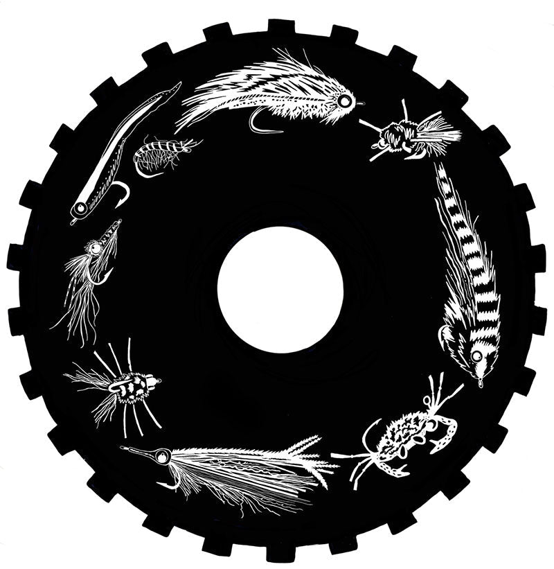 Abel ROVE 5/7 Teal Fly Reel with Underwood Salt Engraving and Platinum Drag