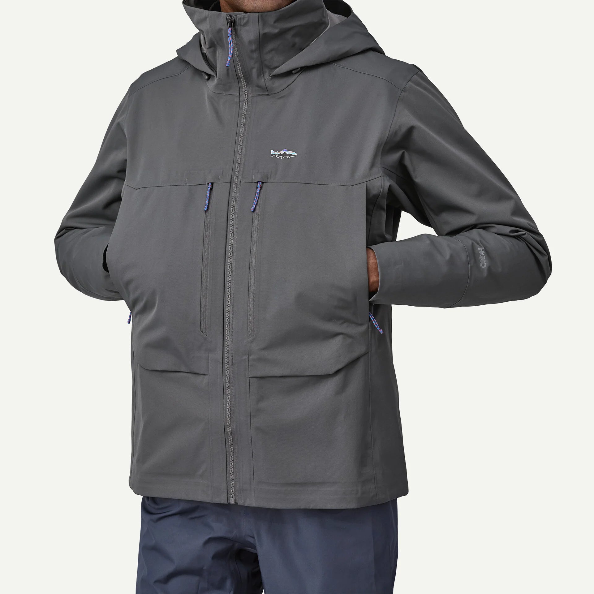 Patagonia Men's Swiftcurrent® Wading Jacket in Forge Gray
