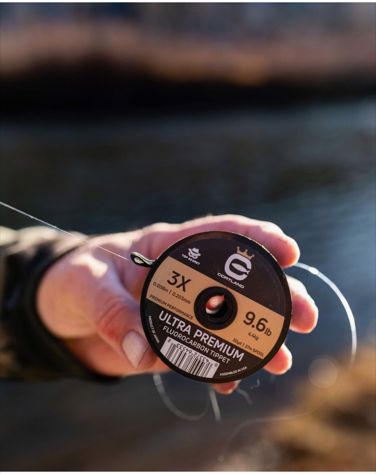 Cortland Fluorocarbon XTR Leader Material / Tippet Line