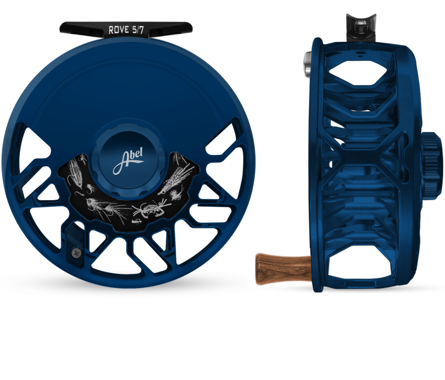 Abel Rove 5/7 Deep Blue Fly Reel