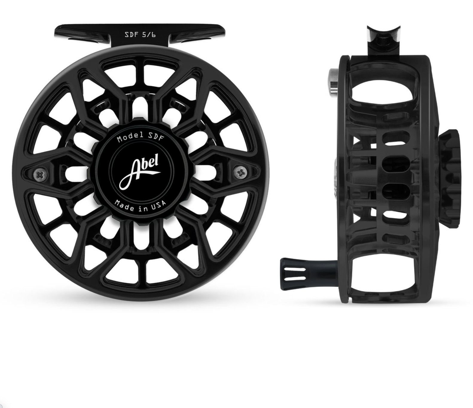 Abel SDF Reel in Peacock Bass