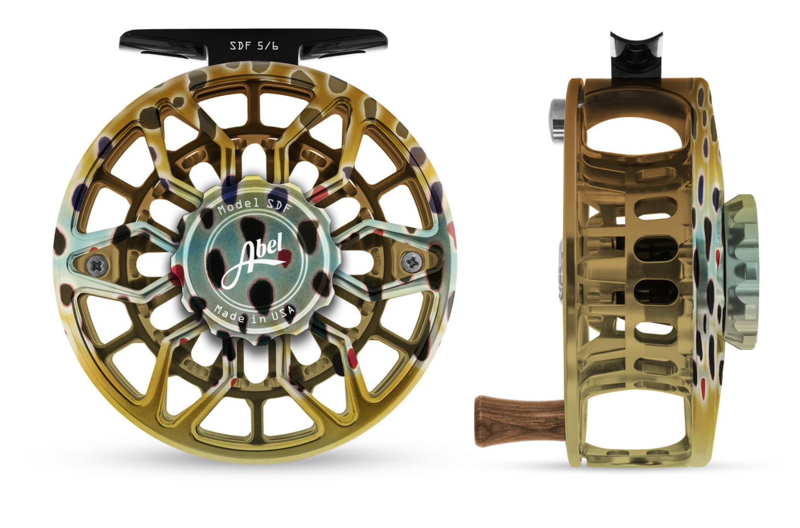 Abel SDF Reel in "Native Rainbow"