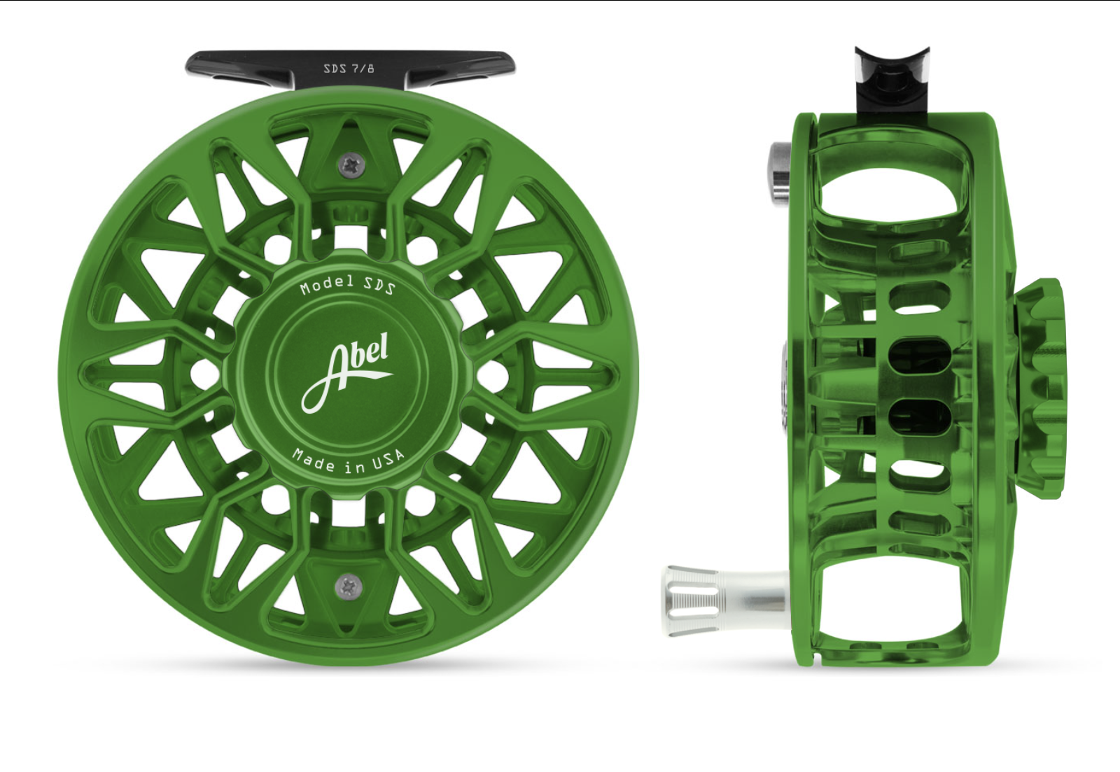 Abel SDS Grass Green Fly Reels