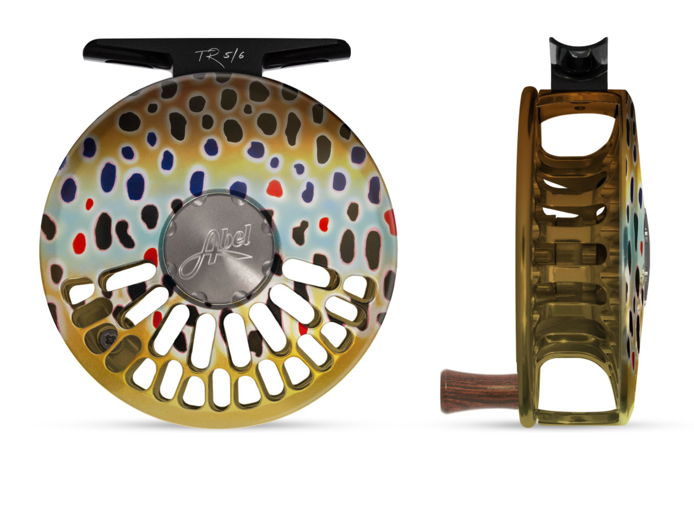 Abel TR Fly Reel in "Native Brown Trout"