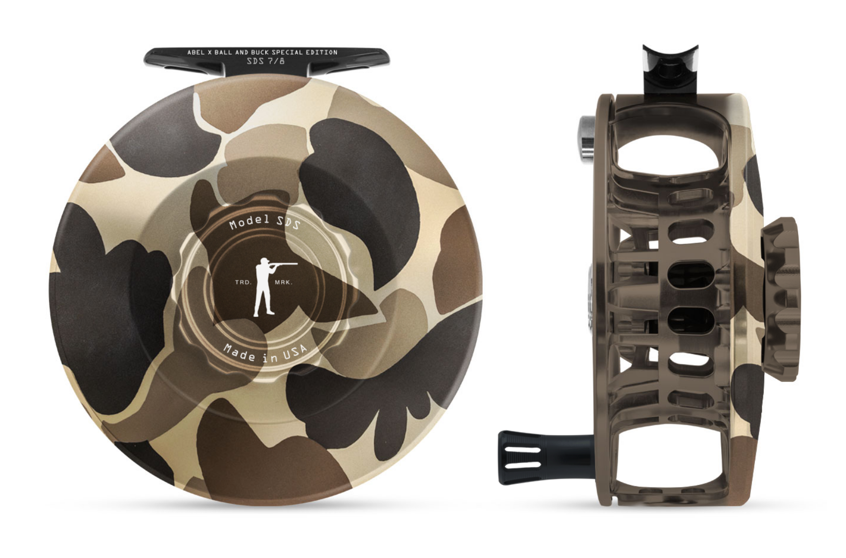 Abel SDS Reel in Ball and Buck Camo