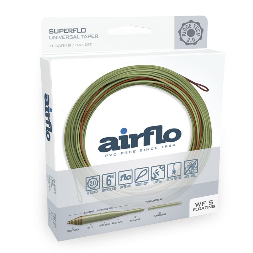 Airflo Superflo Universal Taper Fly Line - Ridge 2.0