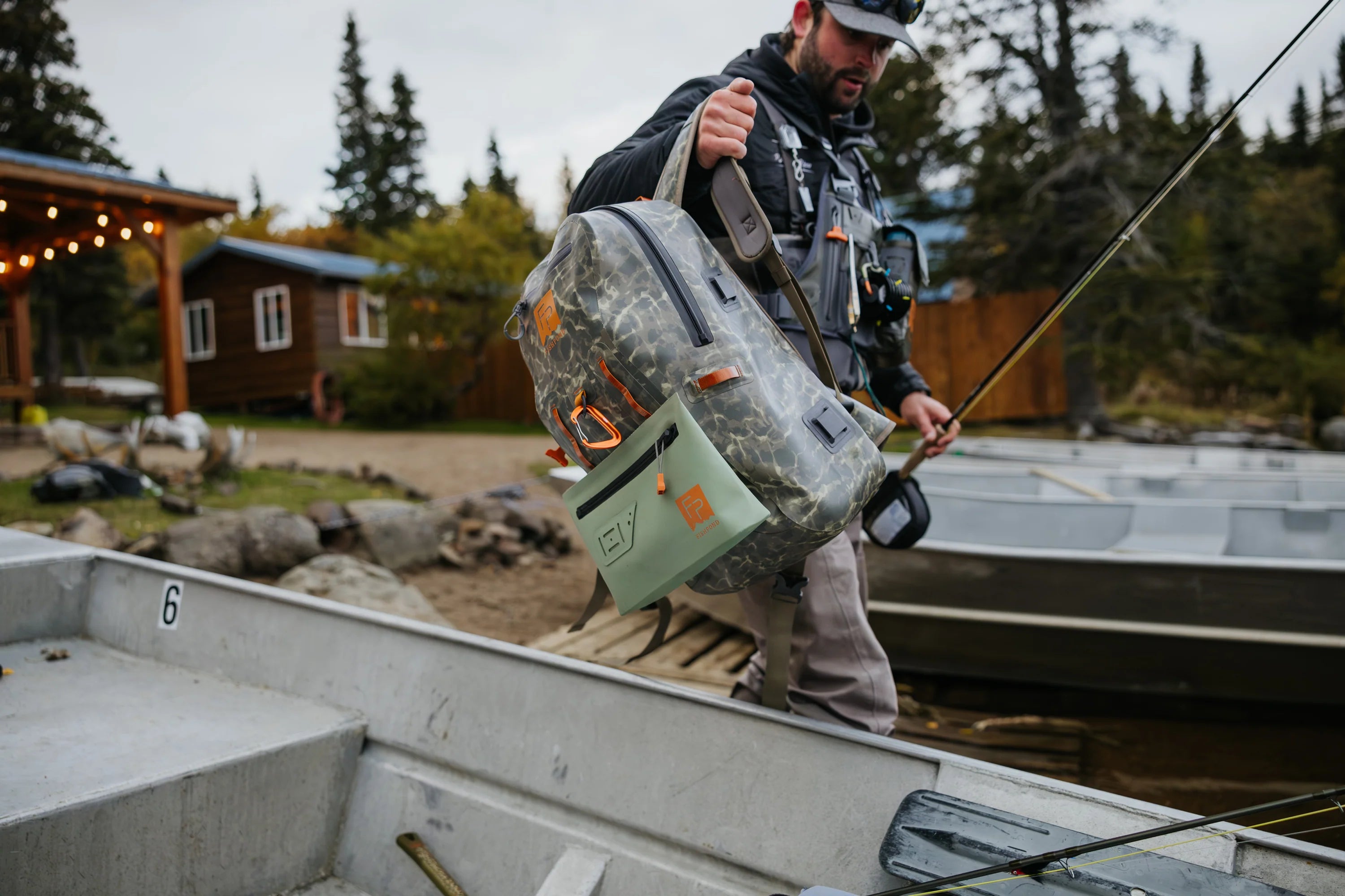 Fishpond THUNDERHEAD Submersible Backpack in Yucca Green