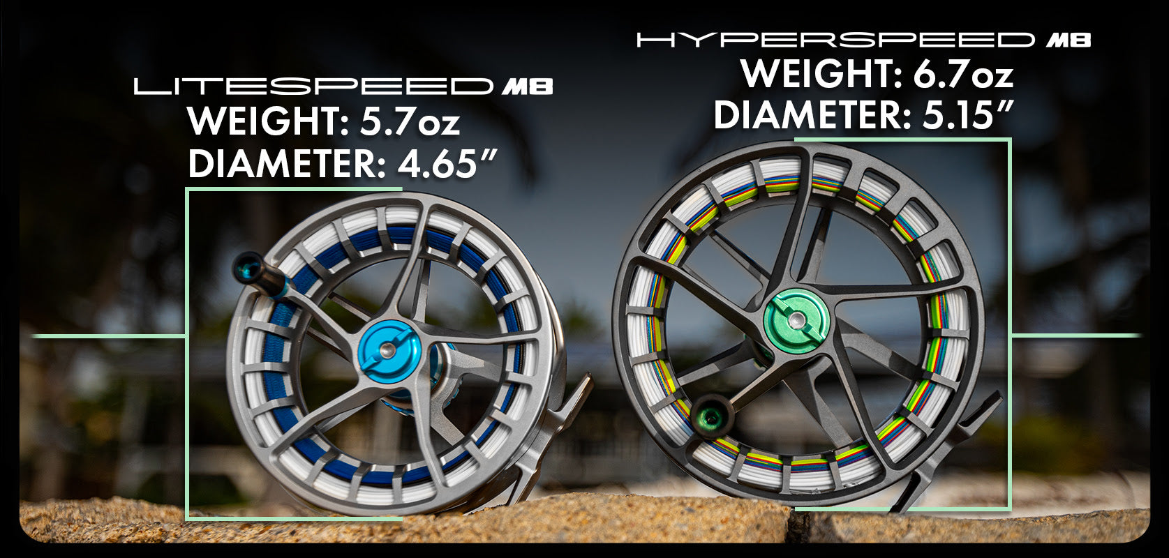 Lamson Hyperspeed M10 Saltwater Fly Reels - New!