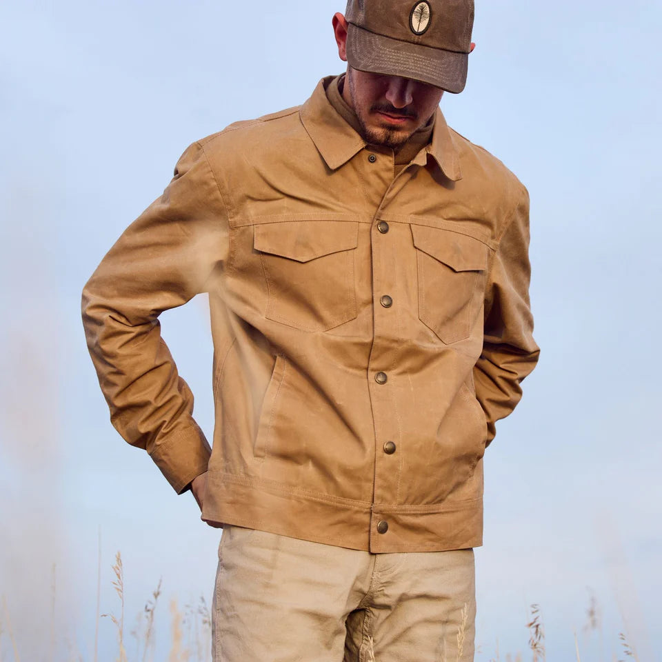 Tom Beckbe Chatom Jacket in Wheat Tan