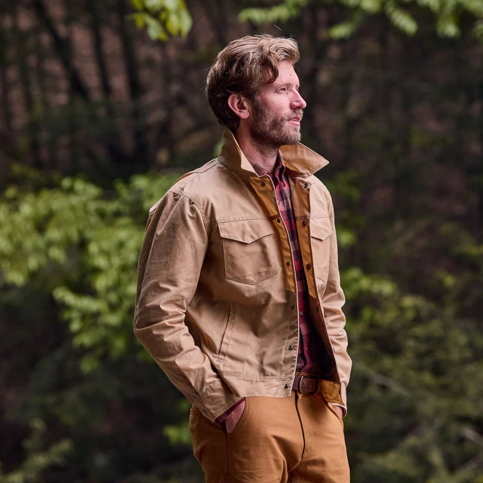Tom Beckbe Chatom Jacket in Wheat Tan
