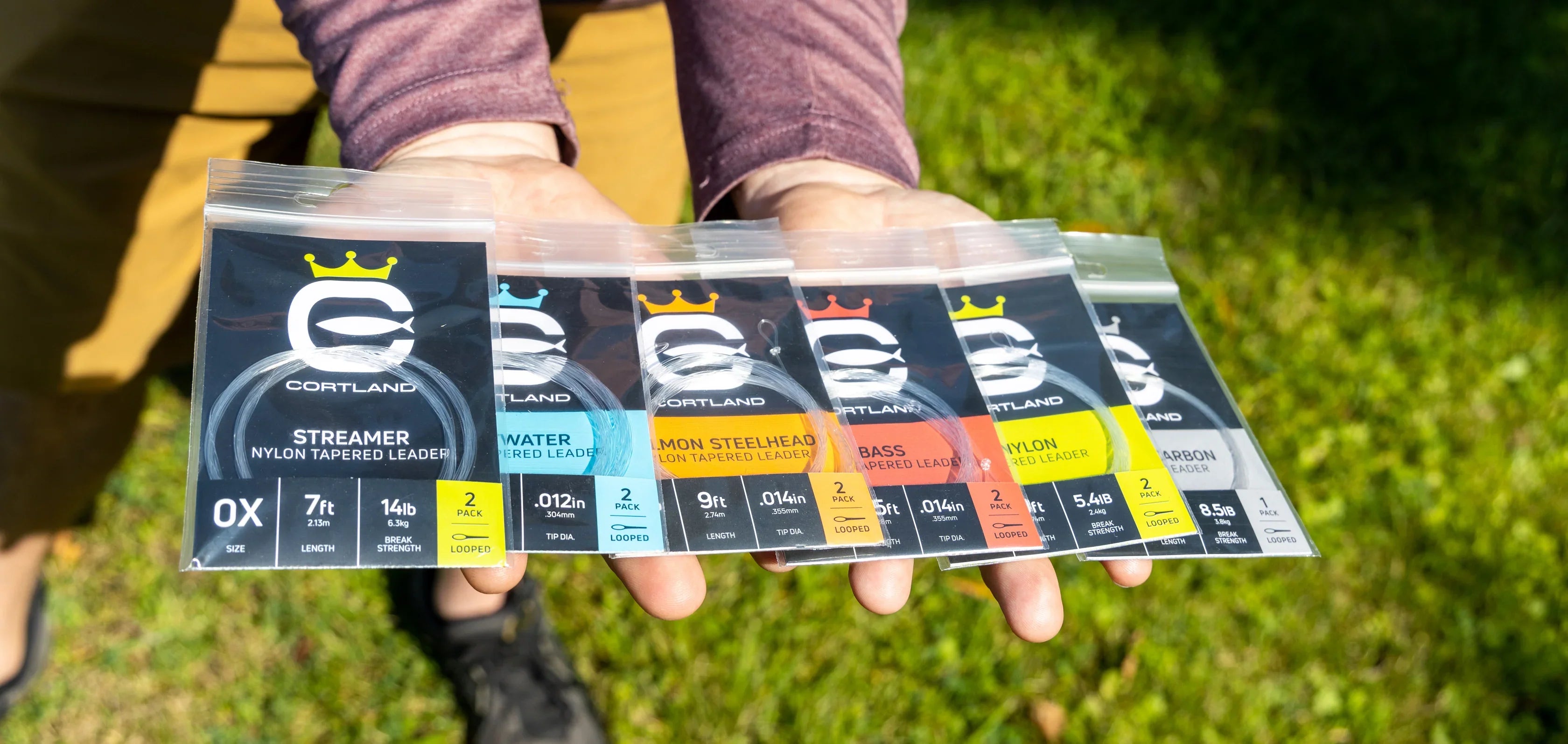 Cortland Euro Nymph Leader Material / Tippet in Camo