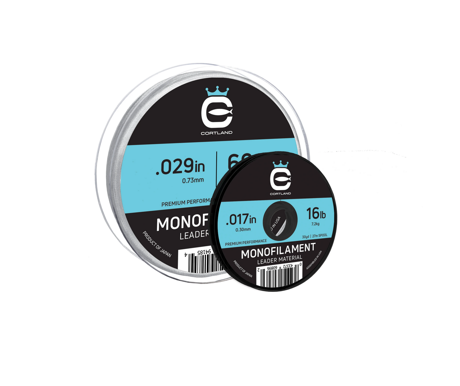 Cortland Monofilament Nylon Leader Material / Tippet