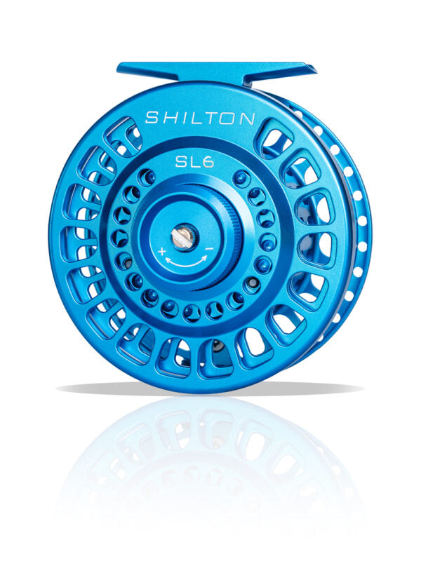 Open Box - Shilton SL6 Turquoise Reel (9-10wt)