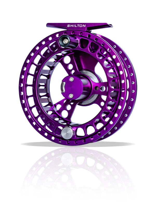 Shilton CR3 Reel (5-6wt) in Purple