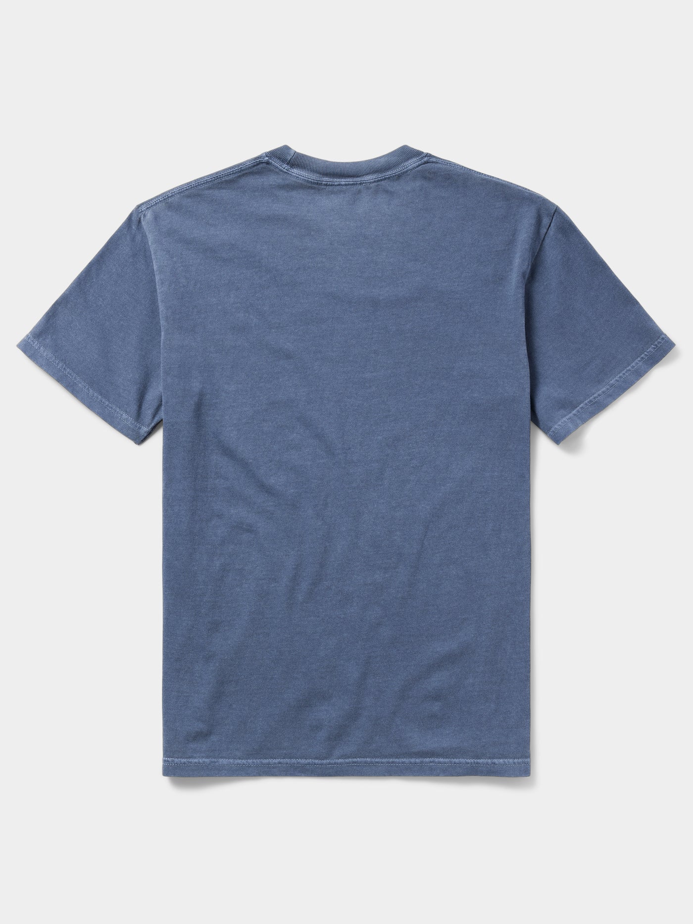 Duck Camp Logo Tee in Dark Denim Blue