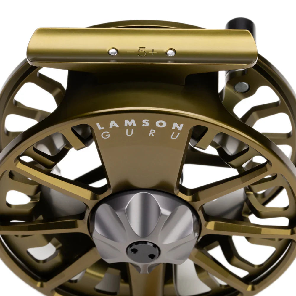 Lamson Guru S Fly Reels in OG Olive Green