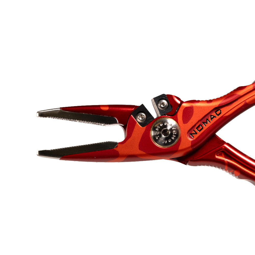 Hatch Nomad 2 Pliers in Magma Red & Orange Special Edition Color - New!