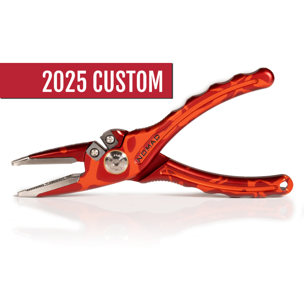 Hatch Nomad 2 Pliers in Magma Red & Orange Special Edition Color - New!