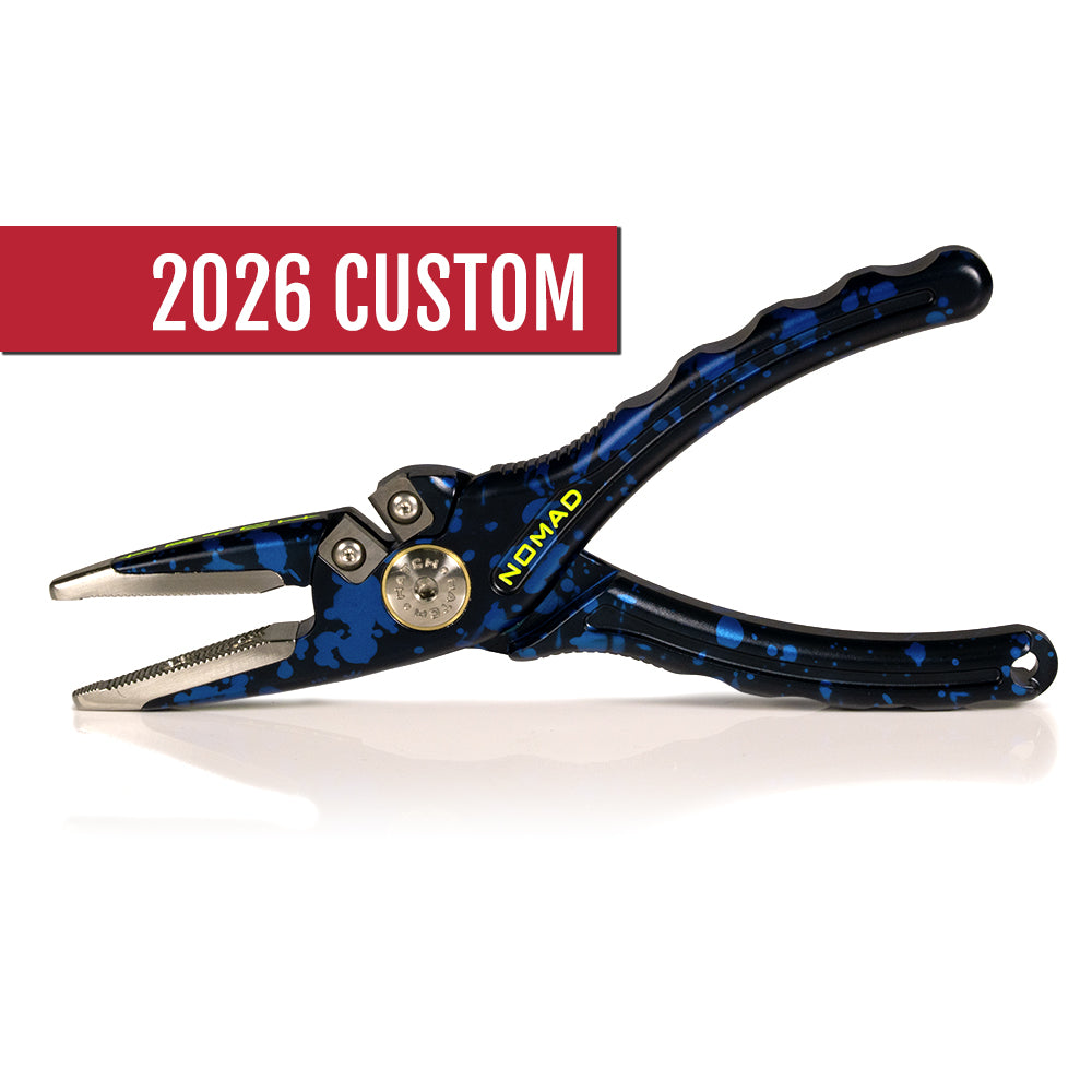 Hatch Nomad 2 Pliers in Dark Matter Black/Blue Special Edition Color - New for 2026!