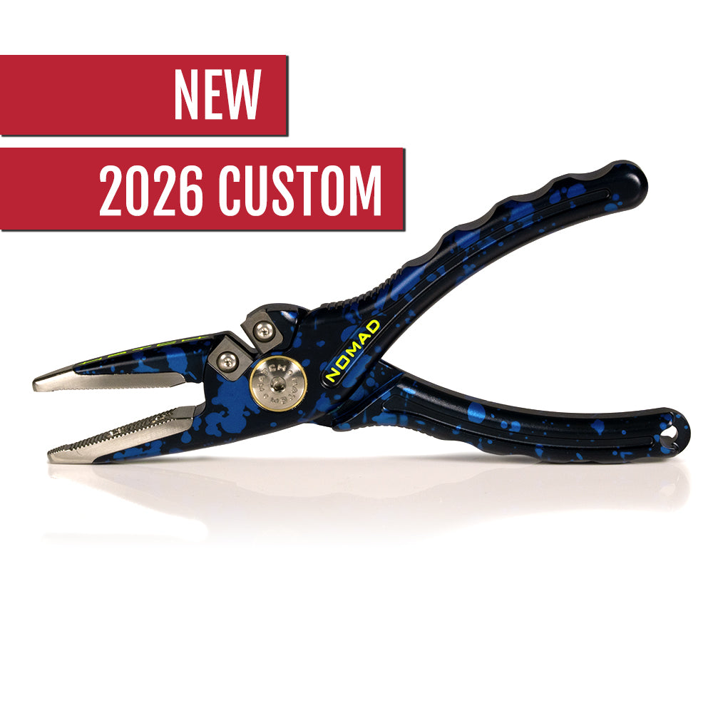 Hatch Nomad 2 Pliers in Dark Matter Black/Blue Special Edition Color - New for 2026!