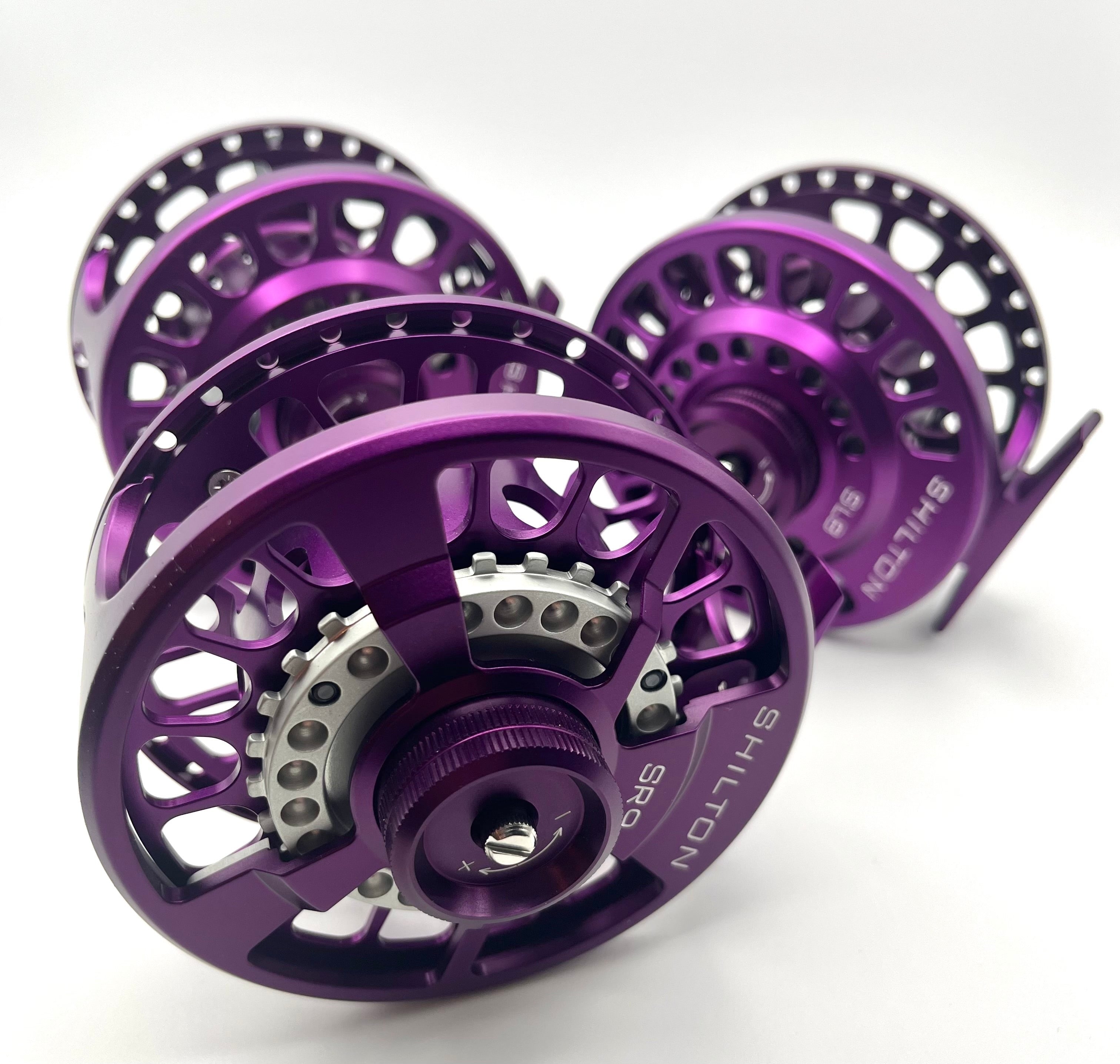 Shilton SR10 Purple Reel (10-11wt) - NEW!