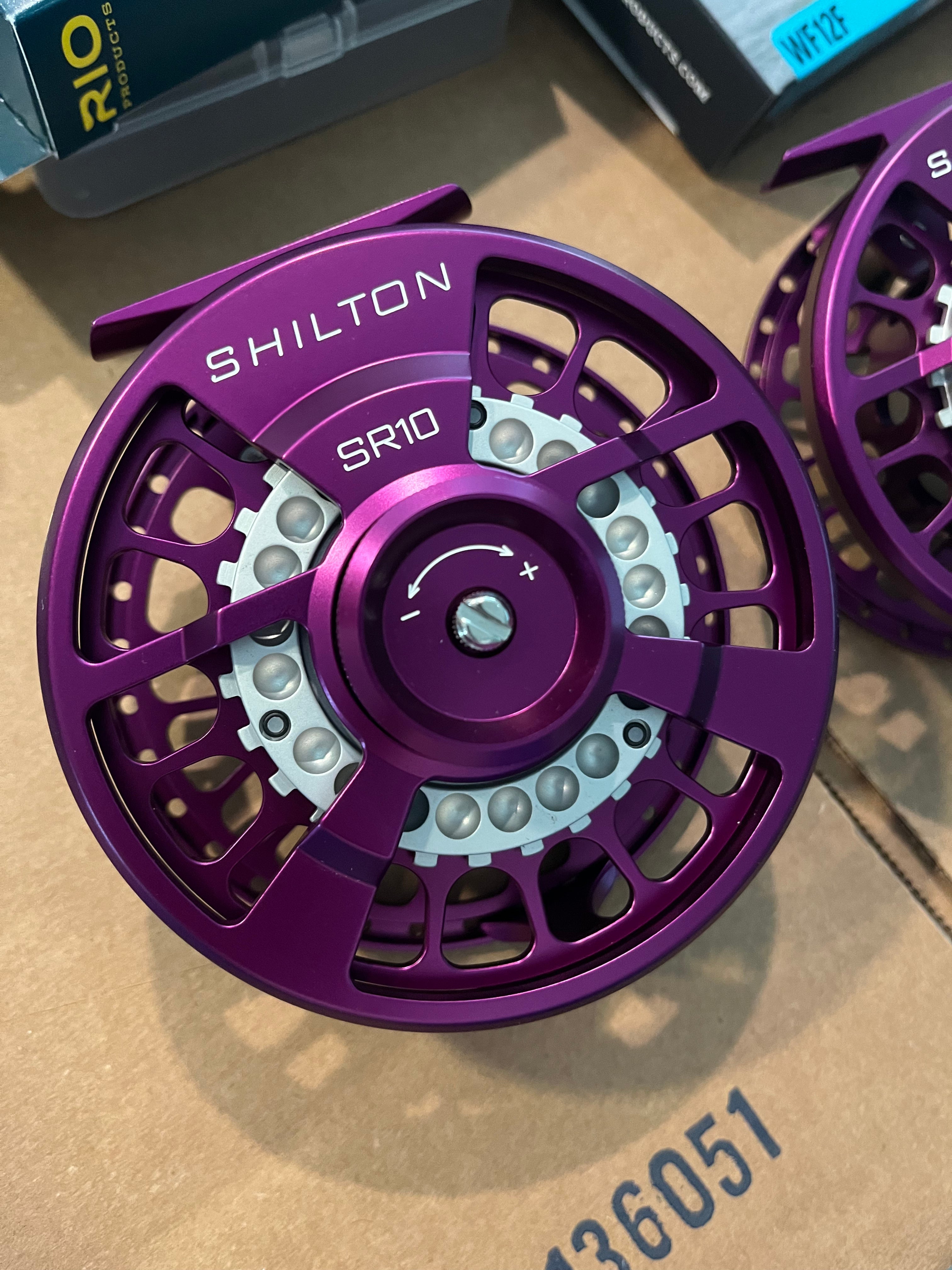 Shilton SR10 Purple Reel (10-11wt) - NEW!
