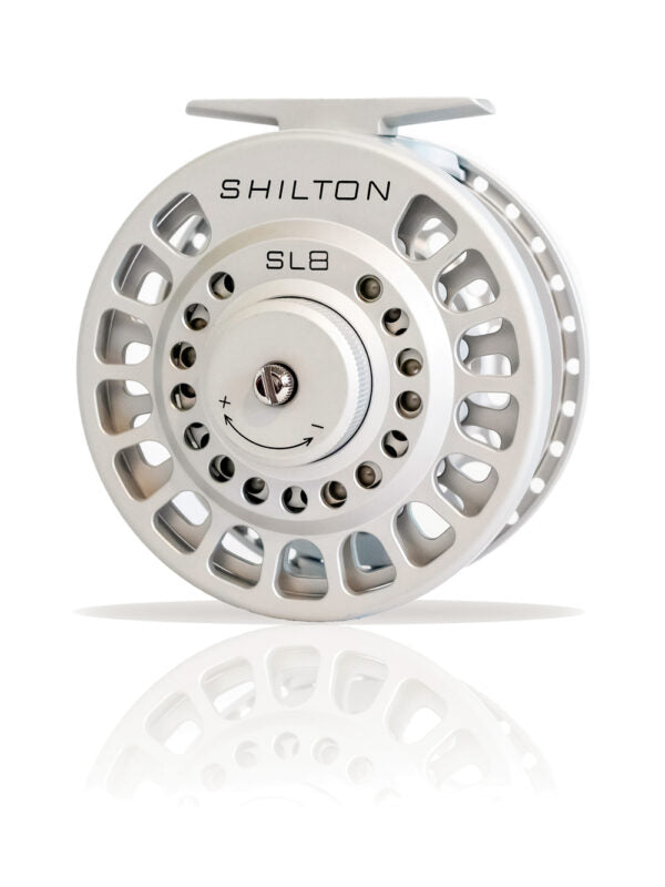 Shilton SL5 Reels (7-8wt) SL8 in Titanium Silver