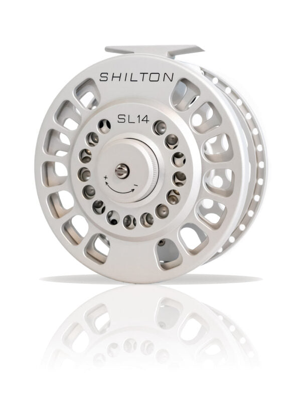Shilton SL8 Reels (14-16wt) SL14 in Titanium Silver