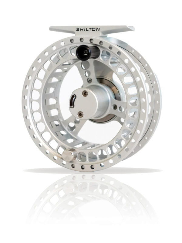 Shilton CR2 Reels (3-4wt) in Titanium Silver
