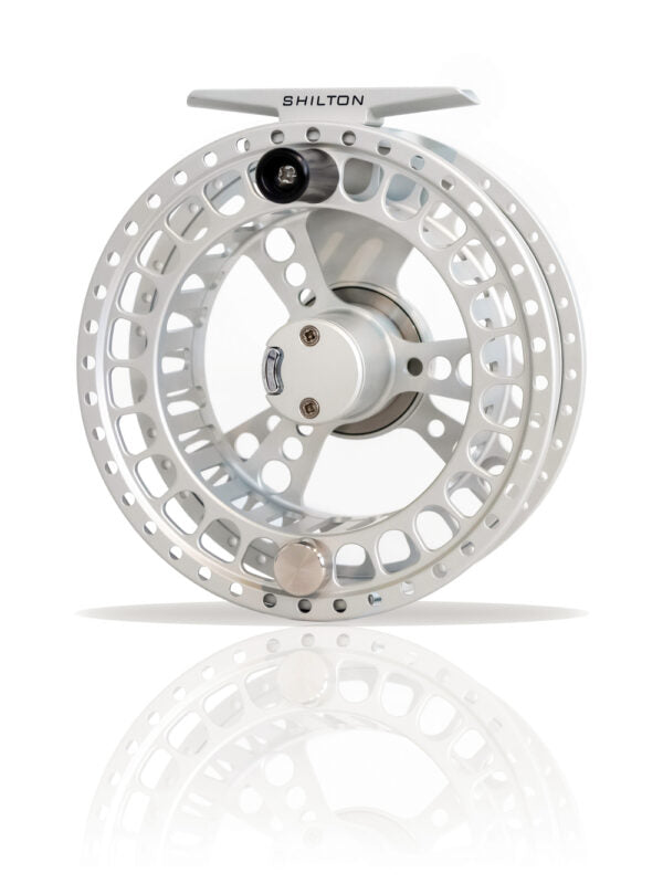 Shilton CR3 Reel (5-6wt) in Titanium Silver