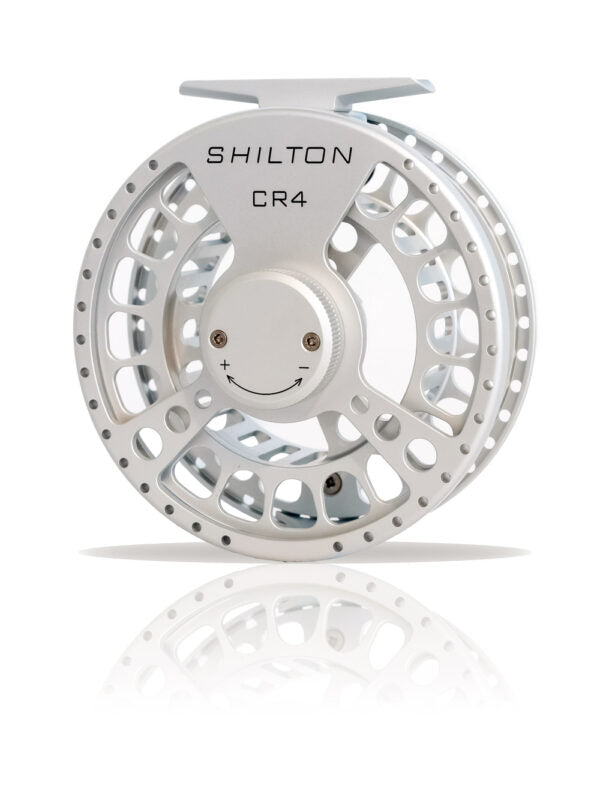 Shilton CR4 Reel (7-8wt) in Titanium Silver