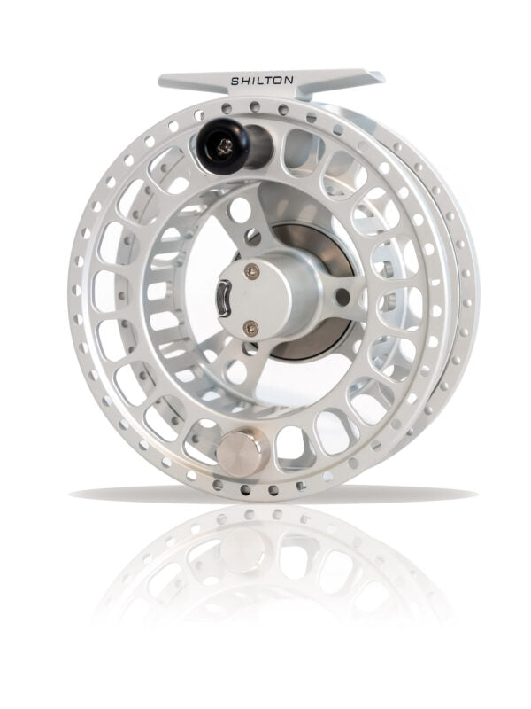 Shilton CR4 Reel (7-8wt) in Titanium Silver