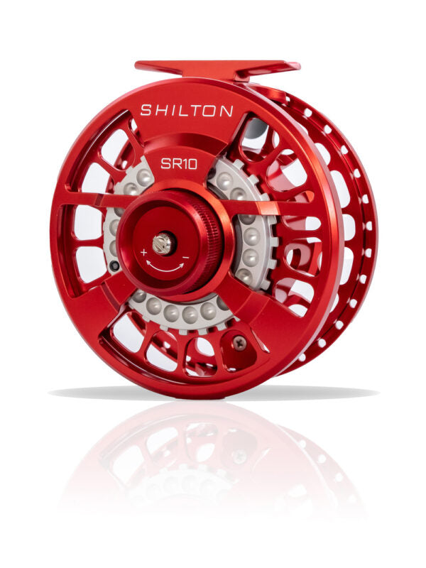 Shilton SR10 Reel (10-11wt) in Red