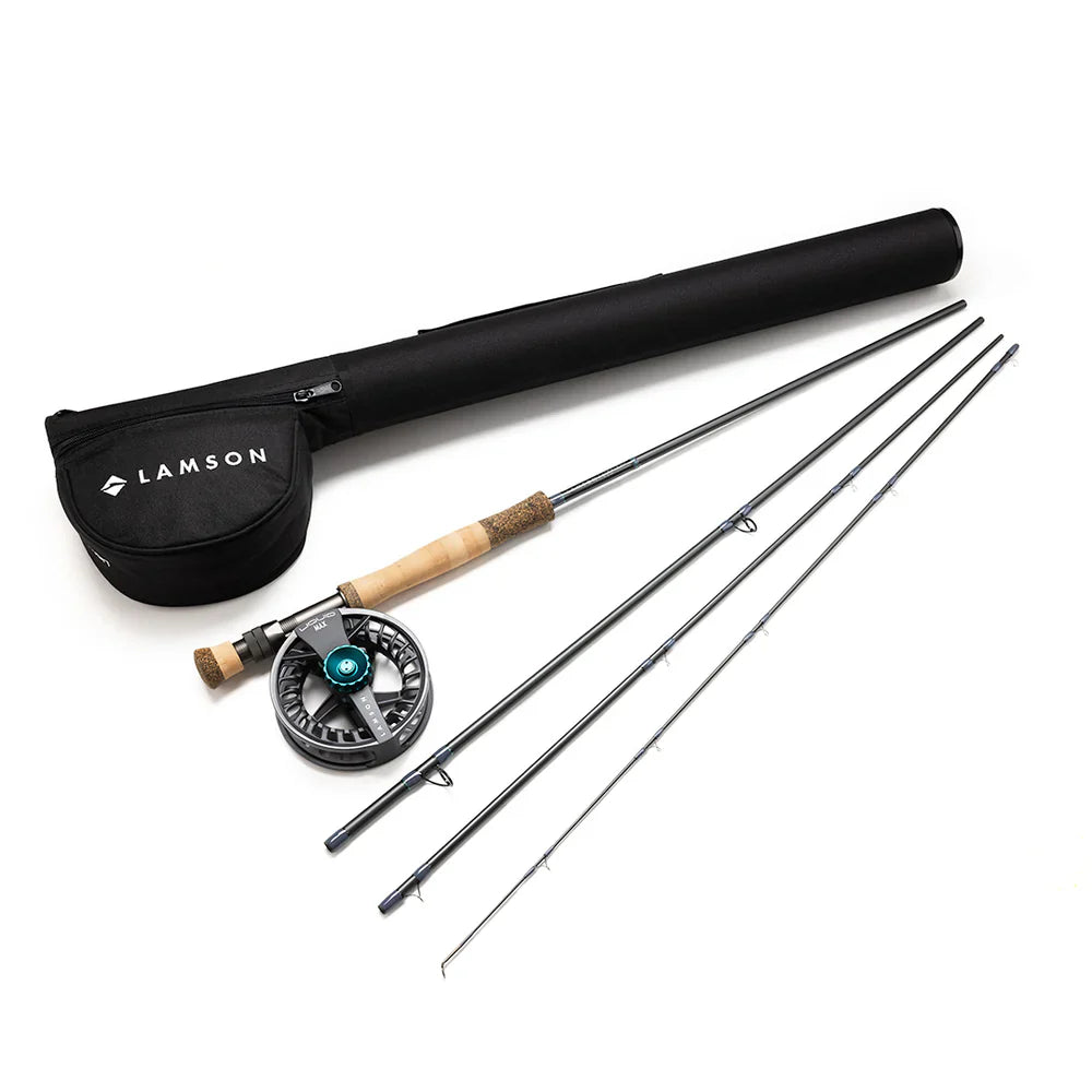 Lamson Liquid Max Fly Rod & Reel Outfit Combo - Unlined