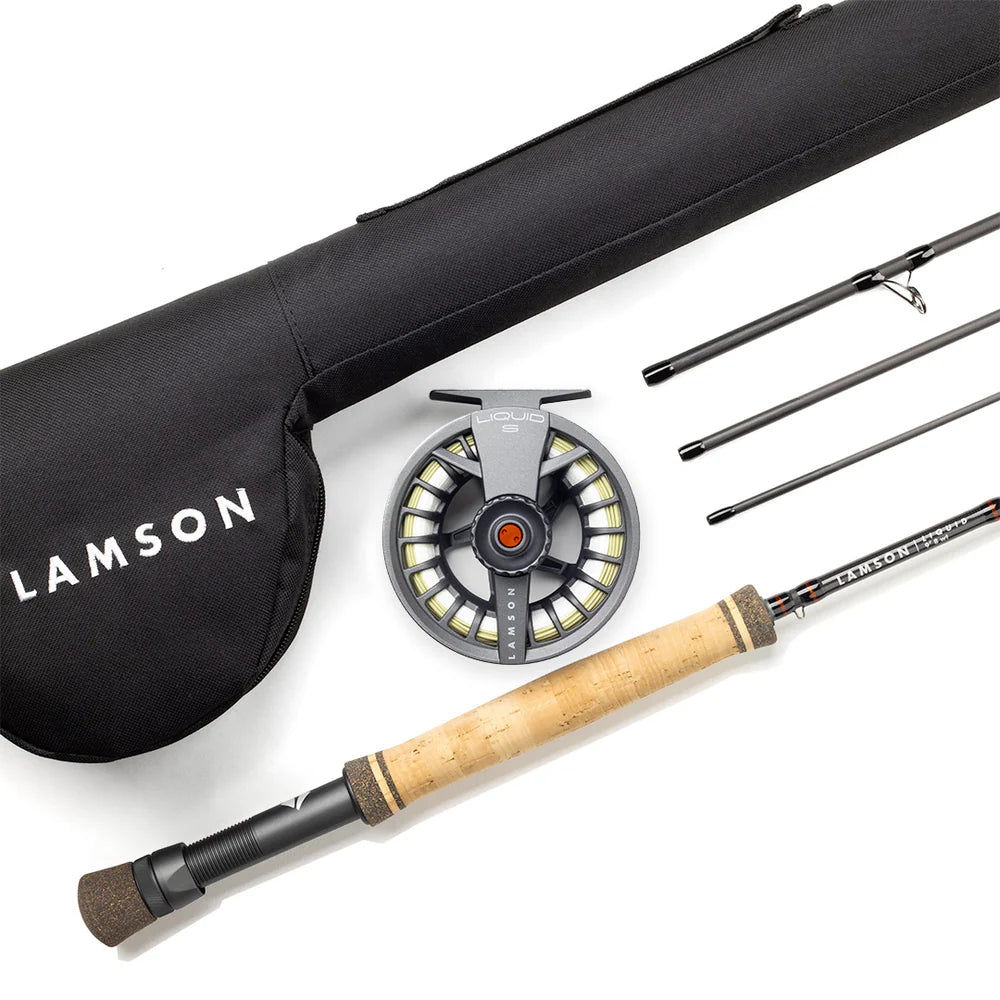 Lamson Liquid Outfit with Fly Line - Rod & Reel Combo